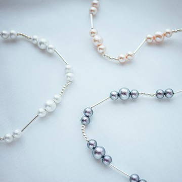 織光系 | 潮之光 純銀 棉珍珠 珍珠 串珠 抗敏 日