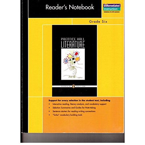 Prentice Hall Penguin Edition Reader Notebook Grade