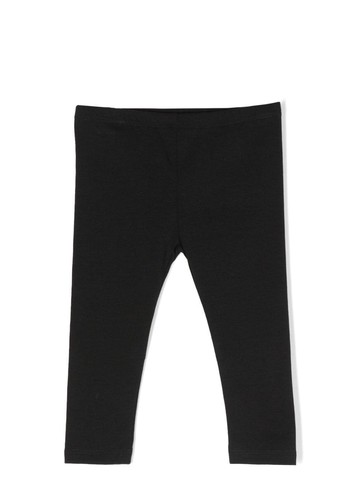 Dsquared2 Kids - Milan stitch leggings - kids - Cotton/Spandex/Elastane - 24 mth - Black