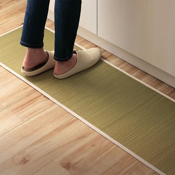 【聖誕優惠】藺草腳踏墊Mirai 35x180x0.6cm 腳踏墊Mirai180