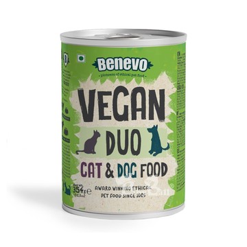 Benevo 倍樂福 英國素食認證犬貓主食罐頭 354g (班尼佛)