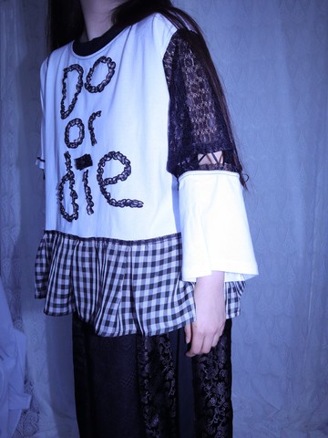 Do or die 設計上衣1015WH meikeiin原創設計手作