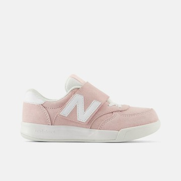 New Balance [PO300SP] 中童 休閒鞋 復古 N字鞋 W寬楦 魔鬼氈 舒適 粉紅