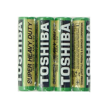 東芝碳鋅環保電池4號4入 (1版) 莘嶸  莘嶸企業有限公司