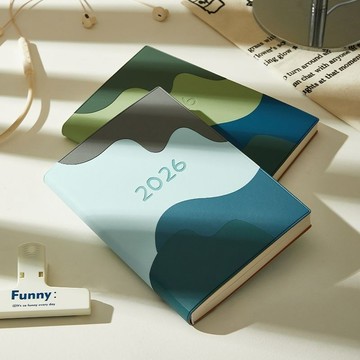 📒2026手帳本📒新年禮物 2026年日程本2026年新款日程本每日計劃a5筆記本高顏值女生考研記事本定製l