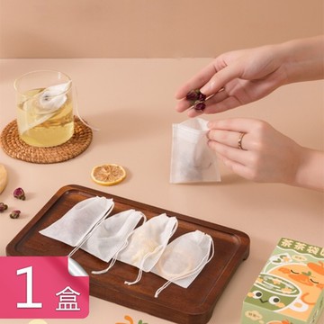 【荷生活】封邊細密防止外漏無紡布茶包 不留茶渣食品級滷料茶包袋-1盒組