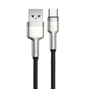 Baseus 倍思 金屬卡福樂系列 USB to Type-C 40W 數據線  1m  墨綠色  1條