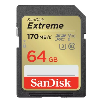 SanDisk 64GB 64G SDXC【150MB/s】SD Extreme  U3 4K V30 C10 SDSDXV6-064G 相機記憶卡