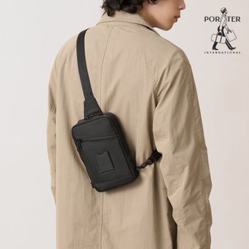 PORTER INTERNATIONAL - 經典復古LUXY單肩包 - 全黑