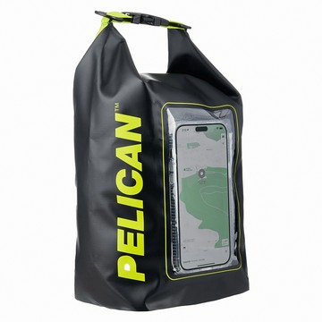 Pelican 美國  派力肯 Marine 陸戰隊 可觸控手機 5L 防水隨身包 - 亮黃黑色