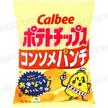Calbee 卡樂先生雞汁風味洋芋片 55g
