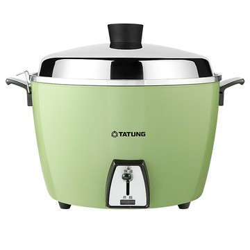 TATUNG大同10人份(配件全不銹鋼)電鍋  TAC-10L-DG(翠綠色)