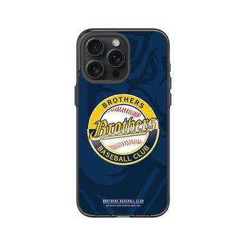 iPhone 15 Pro Max Clear 酷墨灰 - 職棒-中信兄弟 Brothers - 美式風格