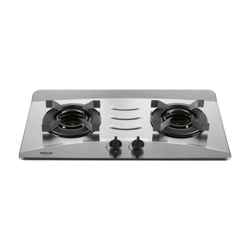 [林內] RB-N2601S雙口內焰不銹鋼檯面爐_桶裝LPG桶裝瓦斯(液化)