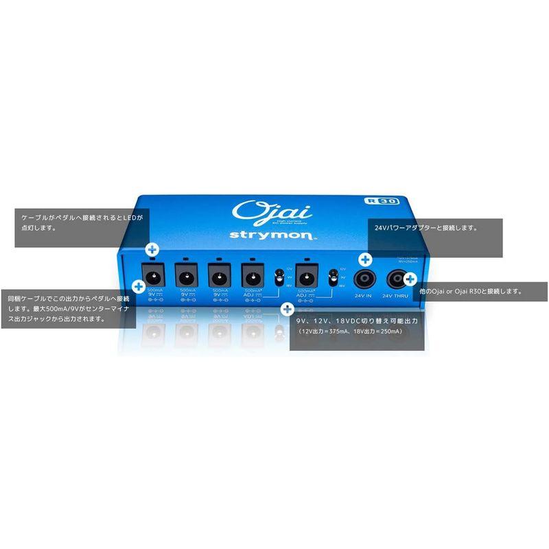 Strymon Ojai R30 9V 12V 18V対応ハイ・カレント・ DC パワー・サプライ 国内正規品