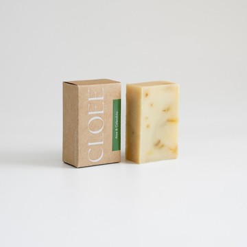 蘆薈 &  金盞花 臉部身體皂