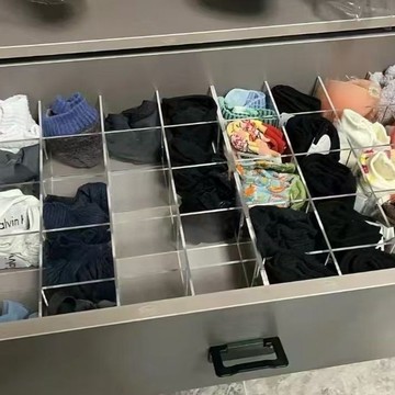 [精選]亞克力收納內衣內褲襪子收納盒定製衣帽間衣櫃抽屜分格訂做