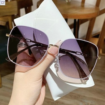 近視墨鏡 大框近視墨鏡女士圓臉顯瘦開車阻隔紫外線高級感太陽眼鏡可配有度數