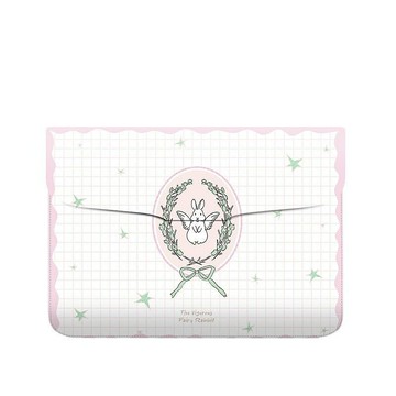 天使兔子筆電包新款適用於蘋果macbook15點6寸air13.3寸華為matebookD16聯想女小新14內袋pro保