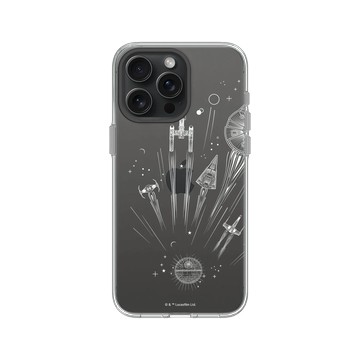 iPhone 15 Pro Max Clear 透明 - 迪士尼-星際大戰 Star Wars - POP全載具1-白