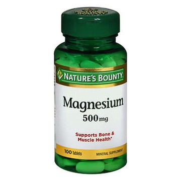 Natures Bounty High Potency Magnesium 100 tabs by Natures Bounty