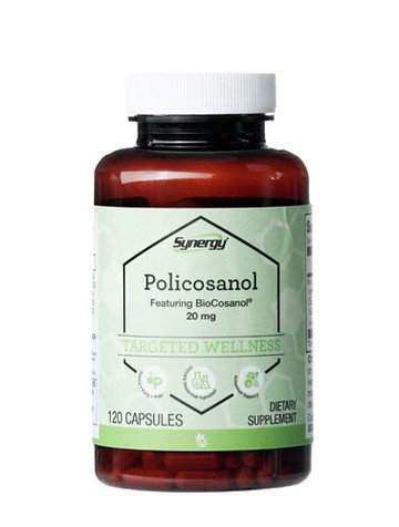 Vitacost Synergy Policosanol featuring BioCosanol 20 mg - 120 Capsules