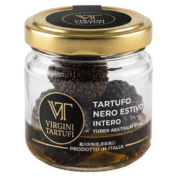 VIRGINI TARTUFI 整顆夏季黑松露  50g  1罐
