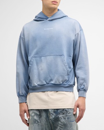 Men's Balenciaga Back Hoodie Medium Fit
