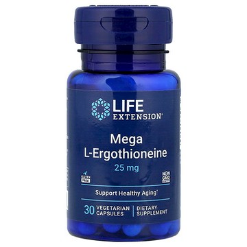 Life Extension, Mega L-Ergothioneine, 30 Vegetarian Capsules