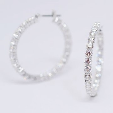 SWAROVSKI 施華洛世奇 Matrix 大圈耳環 5647715