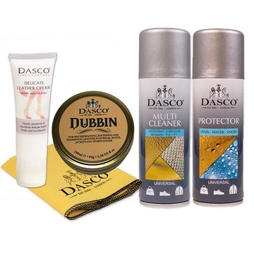 英國伯爵DASCO 皮革保養好運福袋 禮品 禮物 鞋油 防水噴霧