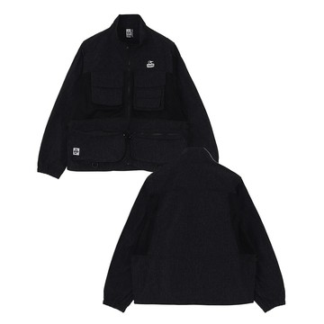 CHUMS Anti-Bug Convertible Jacket 男 兩穿式風格外套 黑色 CH041452K001