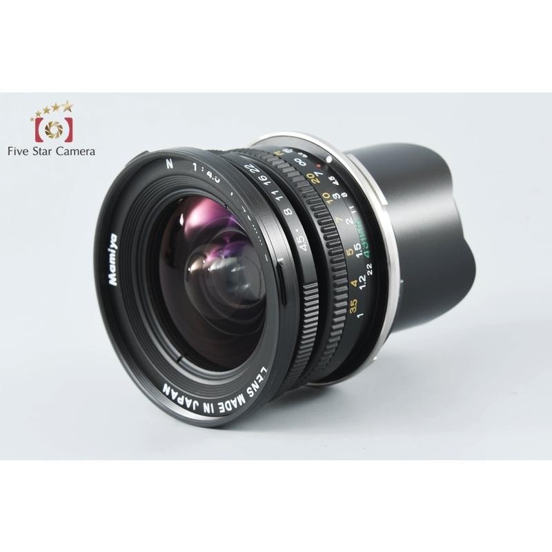 中古】Mamiya マミヤ N 43mm f/4.5 L 7 / 7II用レンズ + ビューファインダー付属 | LINEブランドカタログ