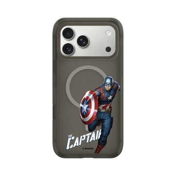 iPhone 17 Pro Max AirX 本質黑 - 迪士尼-漫威 Marvel - 美國隊長-準備任務