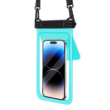 OMG 雙倉手機防水袋 7.5英吋  青綠色  1個