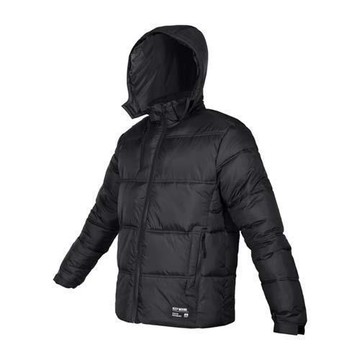 FIRESTAR 男可拆帽鋪棉外套-防風 防潑水 保暖 上衣 連帽外套