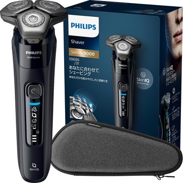 Philips S9696/31 Shaver Series 9000 乾濕兩用電動刮鬍刀 黑色