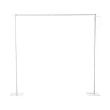 樂嫚妮 室內外碳鋼多用途兩用折疊掛衣架(曬衣架、吊衣架、晾衣架)白色