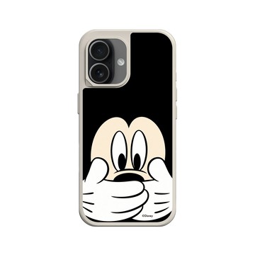 iPhone 17 SolidX 貝殼灰 - 迪士尼-米奇 Mickey - 米奇摀嘴