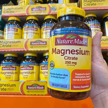 美國代購！原裝正品Nature Made Magnesium鎂礦物質250mg  180粒