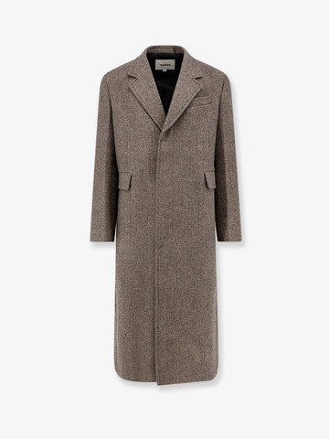 Wool coat with herringbone motif - TONYWACK - gender_Man
