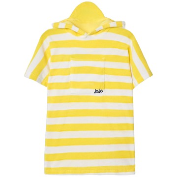 英國 JoJo Maman BeBe - 嬰幼兒/兒童游泳浴巾-黃色小鴨