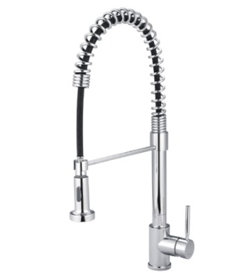 【麗室衛浴】國產精品 F-195 抽拉式單把手立式龍頭