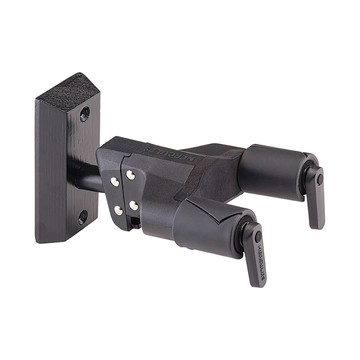 HERCULES GSP38WBK PLUS 升級版 木背板吉他壁掛架 全黑款