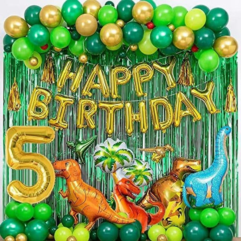 恐竜 バルーン 恐竜 誕生日 飾り付け 5歳 誕生日かざりつけセット 男の子 女の子 恐竜 巨大風船 バースデーバルーン 通販 Lineポイント最大0 5 Get Lineショッピング