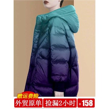 女裝歐貨外貿冬季外套羽絨服2025新款秋冬厚輕薄棉襖冬裝高端奢華