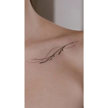 「點點葉子」紋身貼紙 微刺青 輕紋身 可愛 水彩 原創 cos 花草 植物 小心機 防水持久 紋身貼 超美 性感 DIY