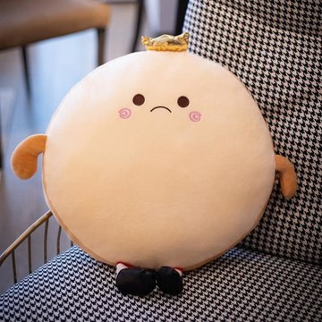 皇冠吐司面包抱枕被子兩用午睡辦公室小枕頭學生午休睡覺枕頭