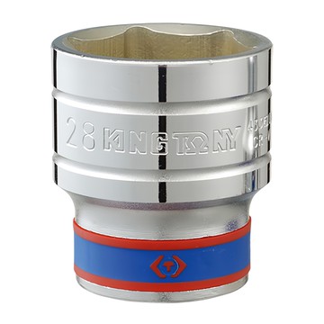 KING TONY 金統立 專業級工具 1/2DR 公制六角標準套筒 KT433538MR  1個