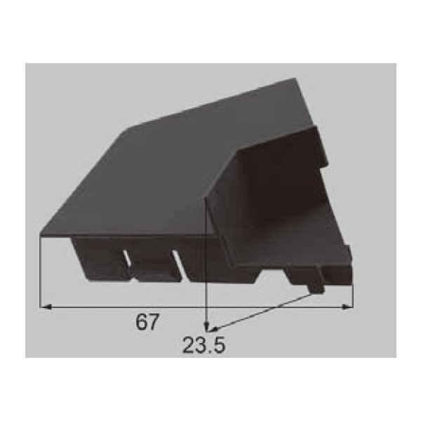 LIXIL リクシル 新日軽 出窓 キャップ 方立下キャップ E8C1392 部品 通販 LINEポイント最大0.5%GET | LINEショッピング